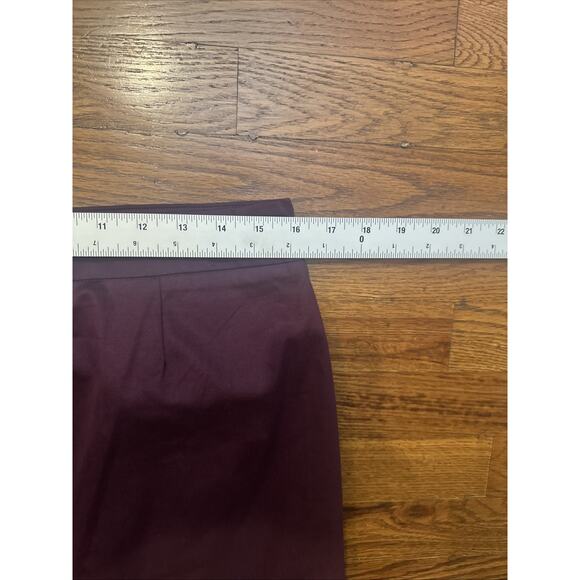 New York And Company Skirt 8 Plum Purple Stretch - Picture 4 of 7